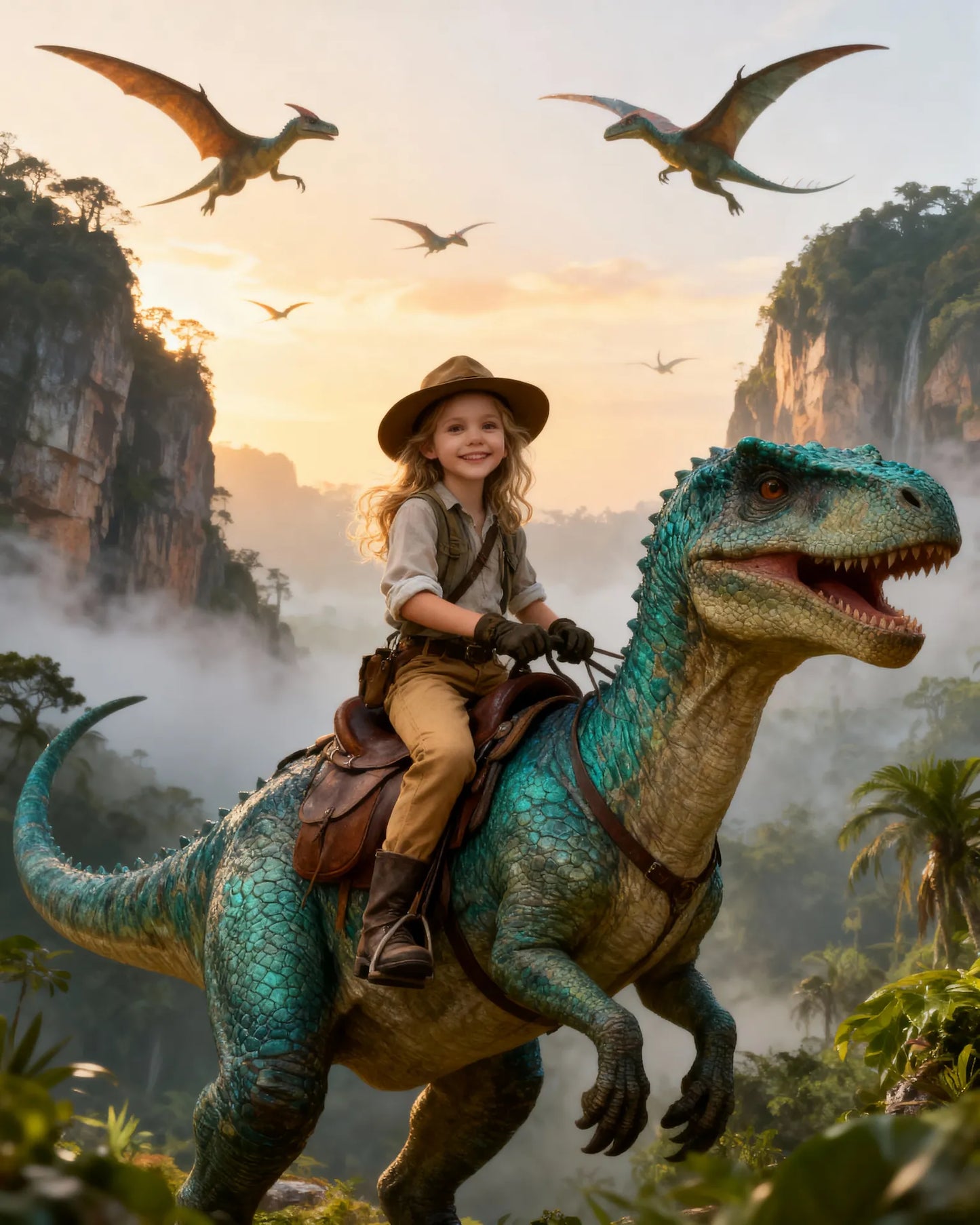 🦖 FILLE AVENTURIÈRE