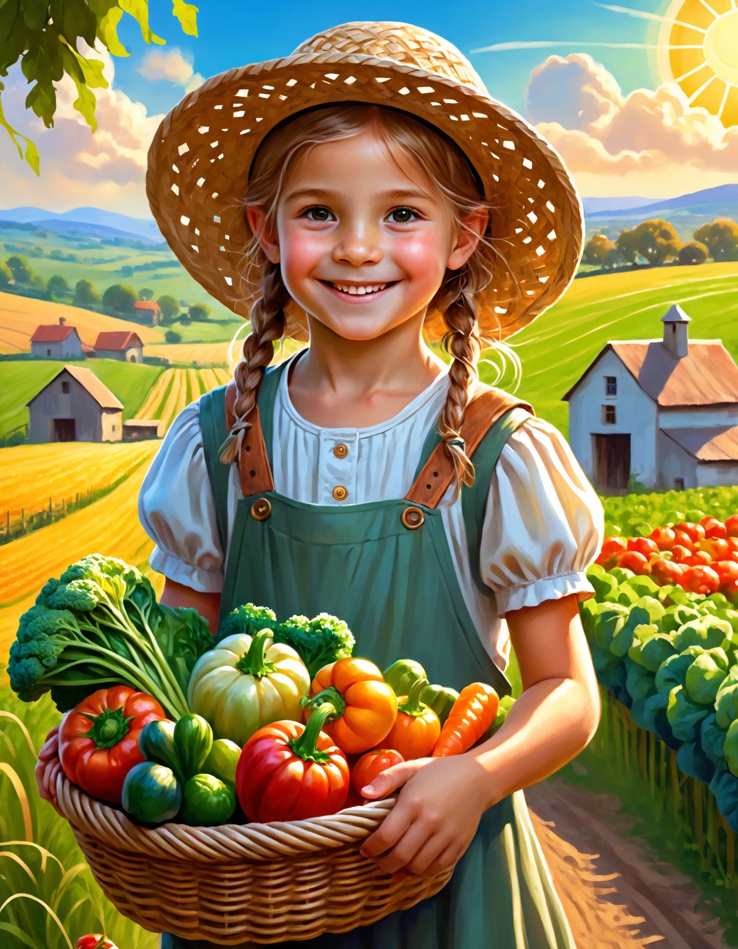๐ฉโ๐พ HARVESTER GIRL