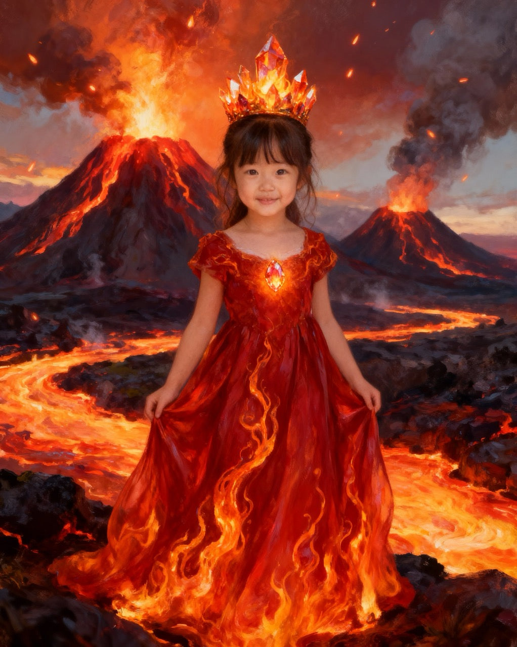 🌋 PRINCESSE DU VOLCAN