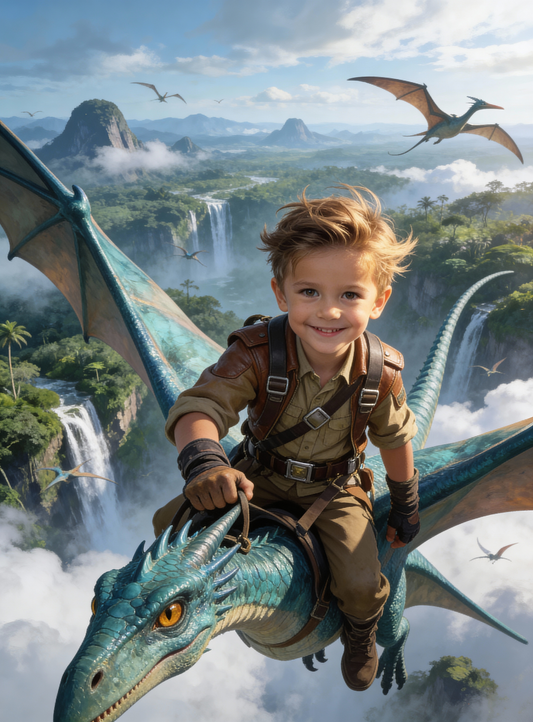 🦖 THE FLYING DINO - BOY