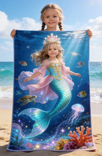 🧜‍♀️ SIRÈNE (SERVIETTE)