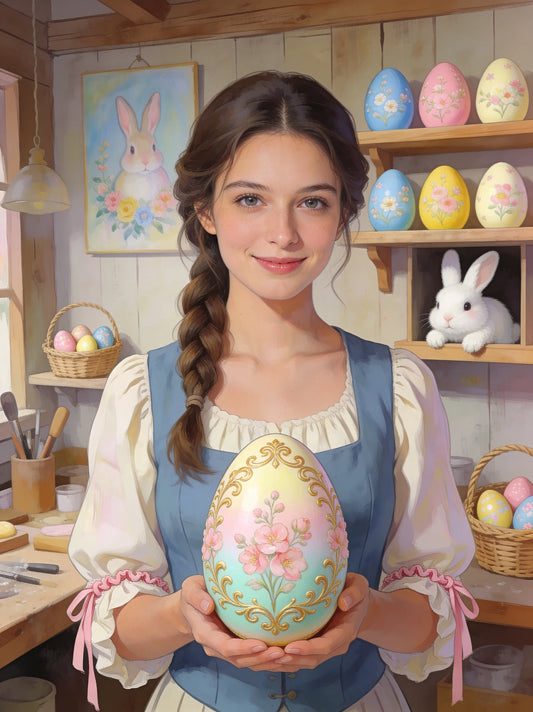 🎨 EASTER ARTISAN WOMAN
