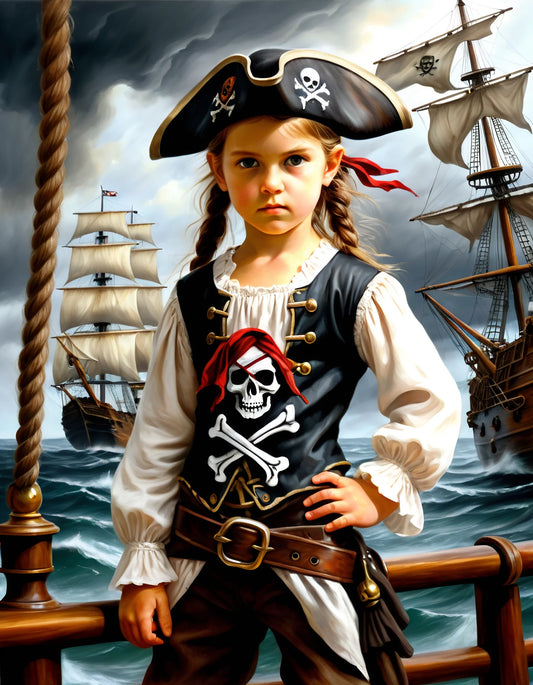 🏴‍☠️ FEARLESS PIRATE GIRL