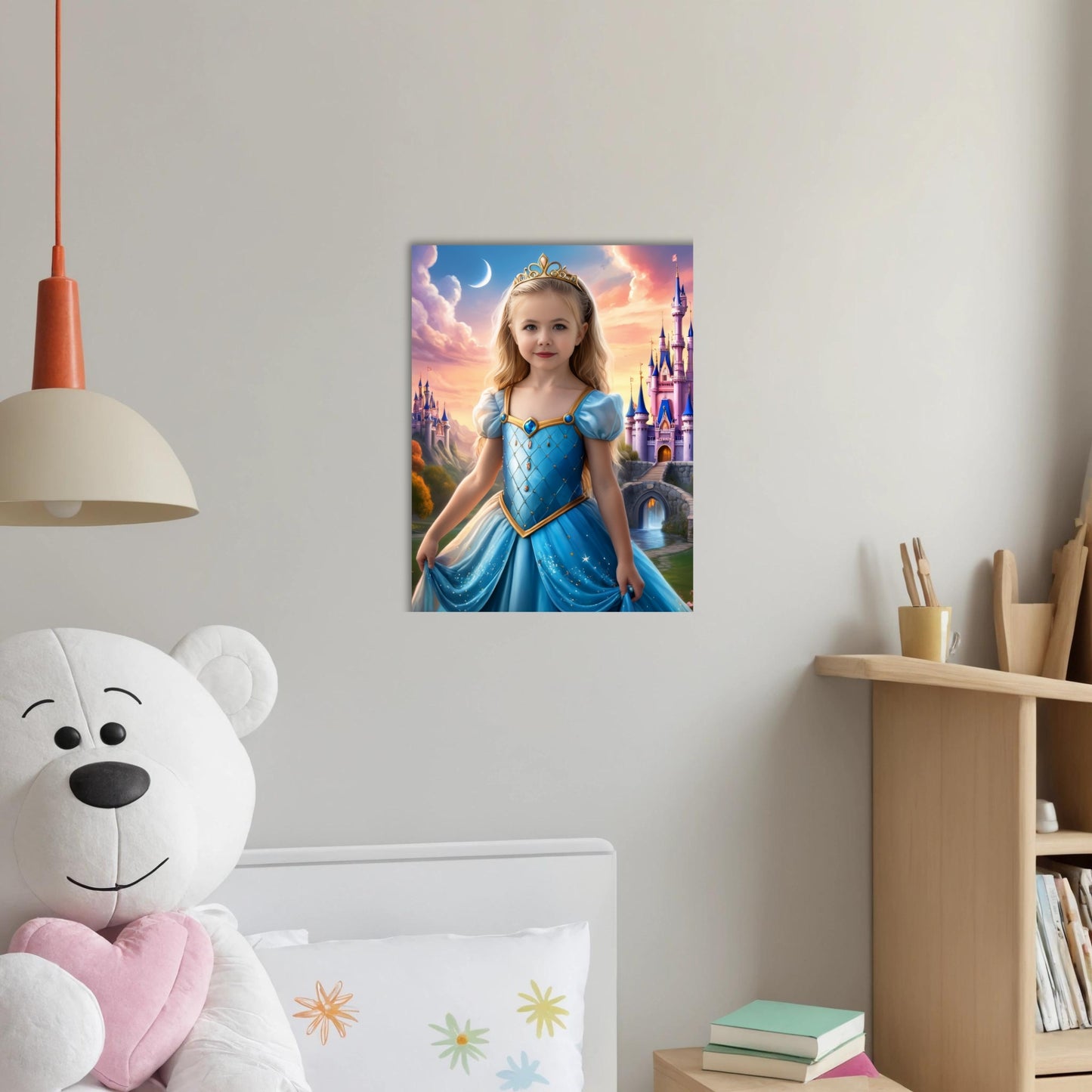 BLUE PRINCESS - Personalized Portrait