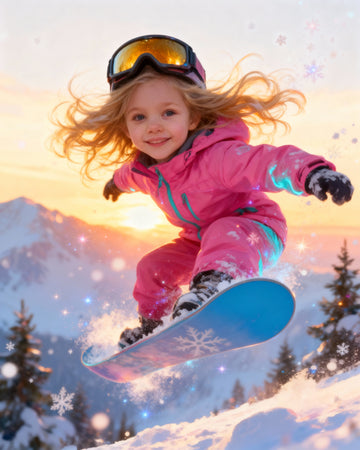 🏂 SNOWBOARDER GIRL