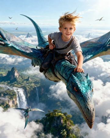 🦖 THE FLYING DINO - BOY