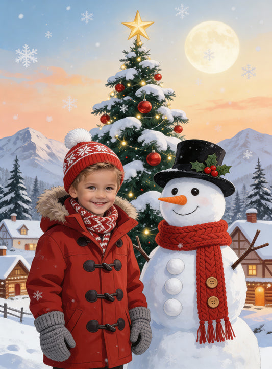 ☃️ GARÇON MAGIQUE DES NEIGES