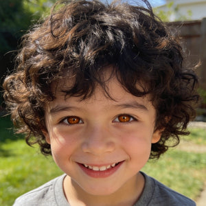 La foto de un niño