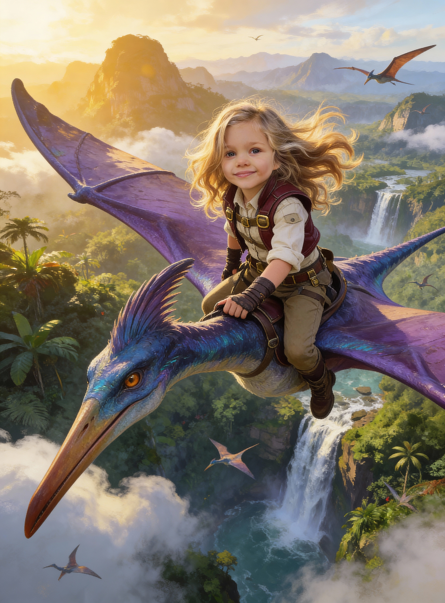 🦖 THE FLYING DINO - GIRL