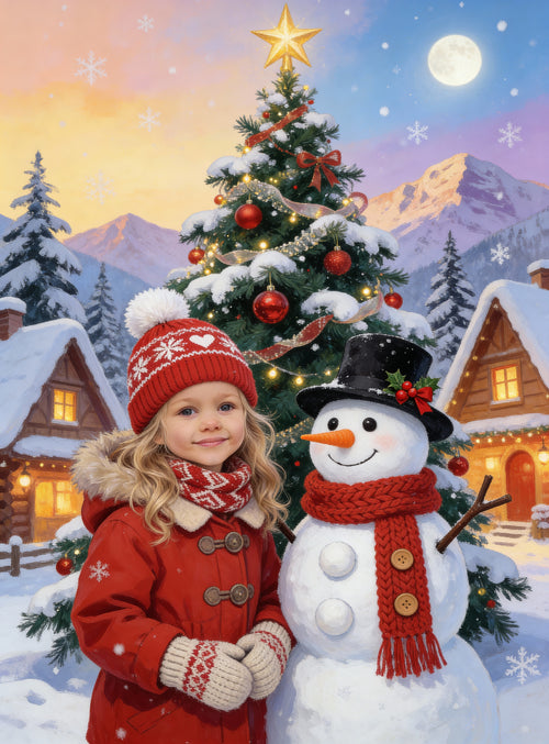 ☃️ CHICA MÁGICA NEVADA